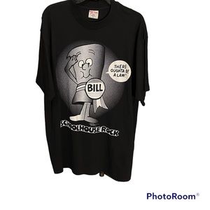Vintage School House Rock size XLarge Cartoon unisex.